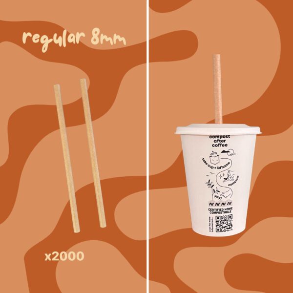 Australian Made Kraft 4-Ply Paper Straws
