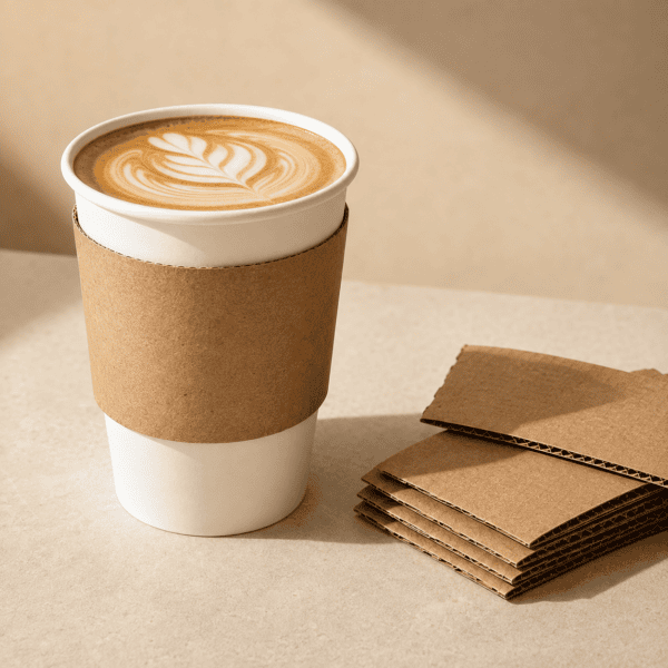 Kraft Coffee Cup Sleeves