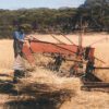 Mister RYE straws harvest in South Australia