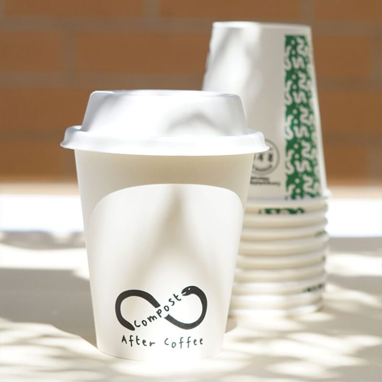 Disposable Coffee Cup Certified Home Compostable 1