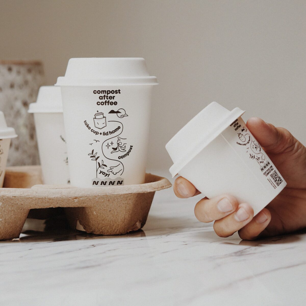 Home Compostable Coffee Cups