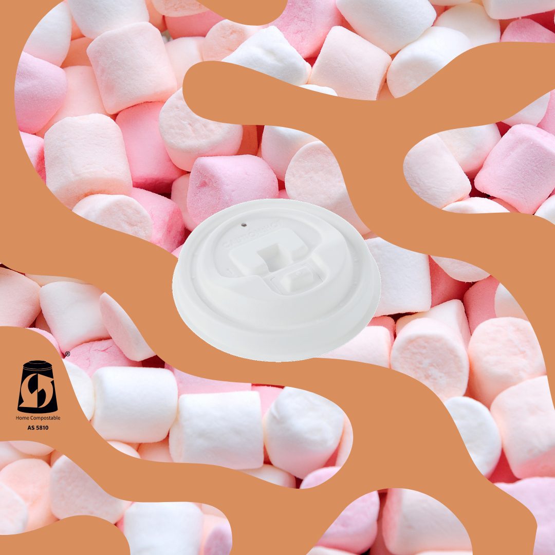 4oz Fibre Babyccino Cup 62mm Lid Home Compostable