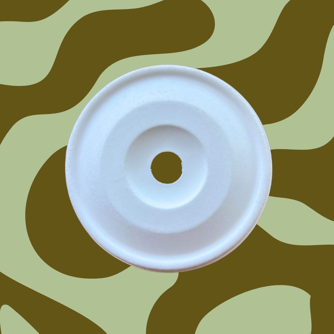 Cold cup flat coffee lid