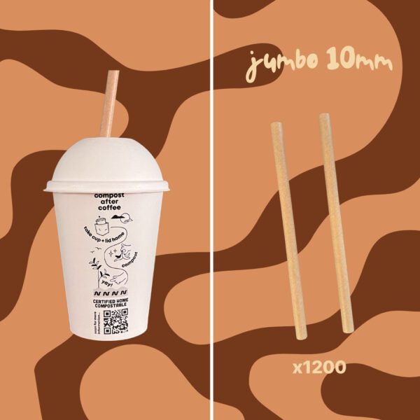 Australian Made Kraft 4-Ply Paper Straws